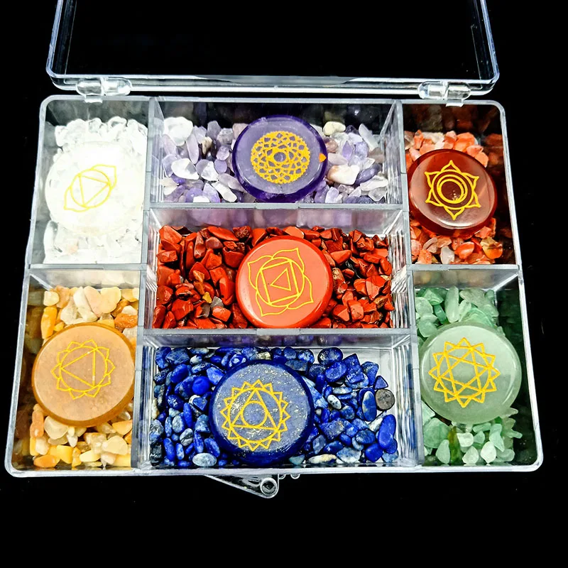broken stone  chakra Gemstone  healing sets
