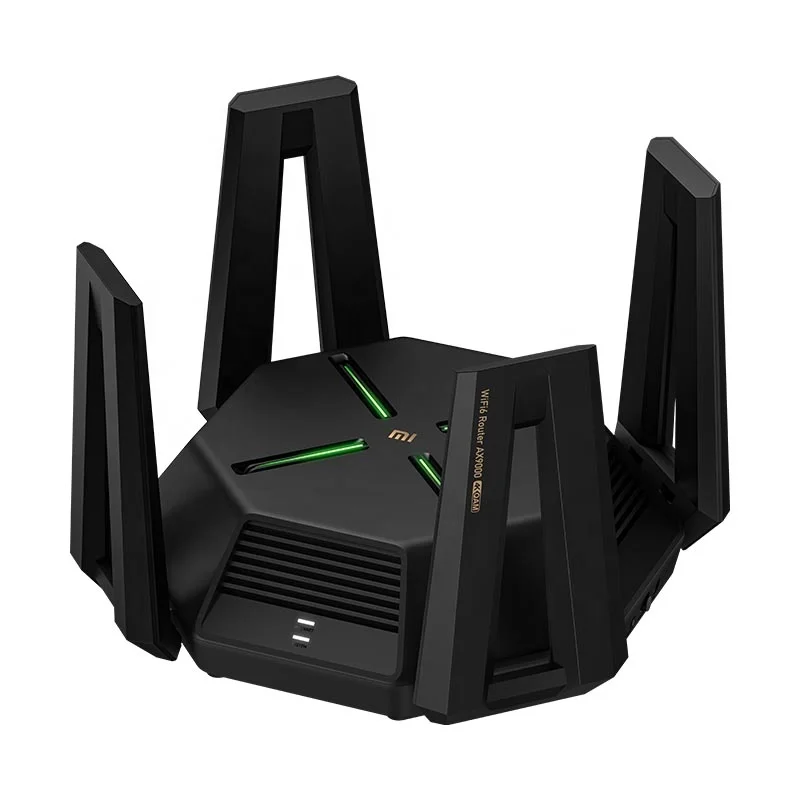 Xiao-Mi AX9000 WiFi6 Routers Wifi Range Extender USB3.0 Wireless Mesh Network Game Acceleration Repeater 12 Antennas Router