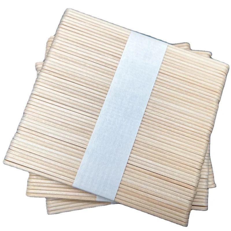 China Factory Good Quality Wood Popsicle Ice Cream Stick With Custom Logo