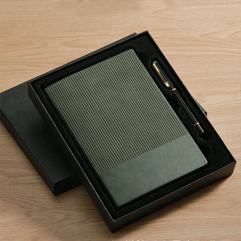 High Quality Luxury Business Gifts Notebook Pen Personalized Custom Logo Corporate Gift Set
