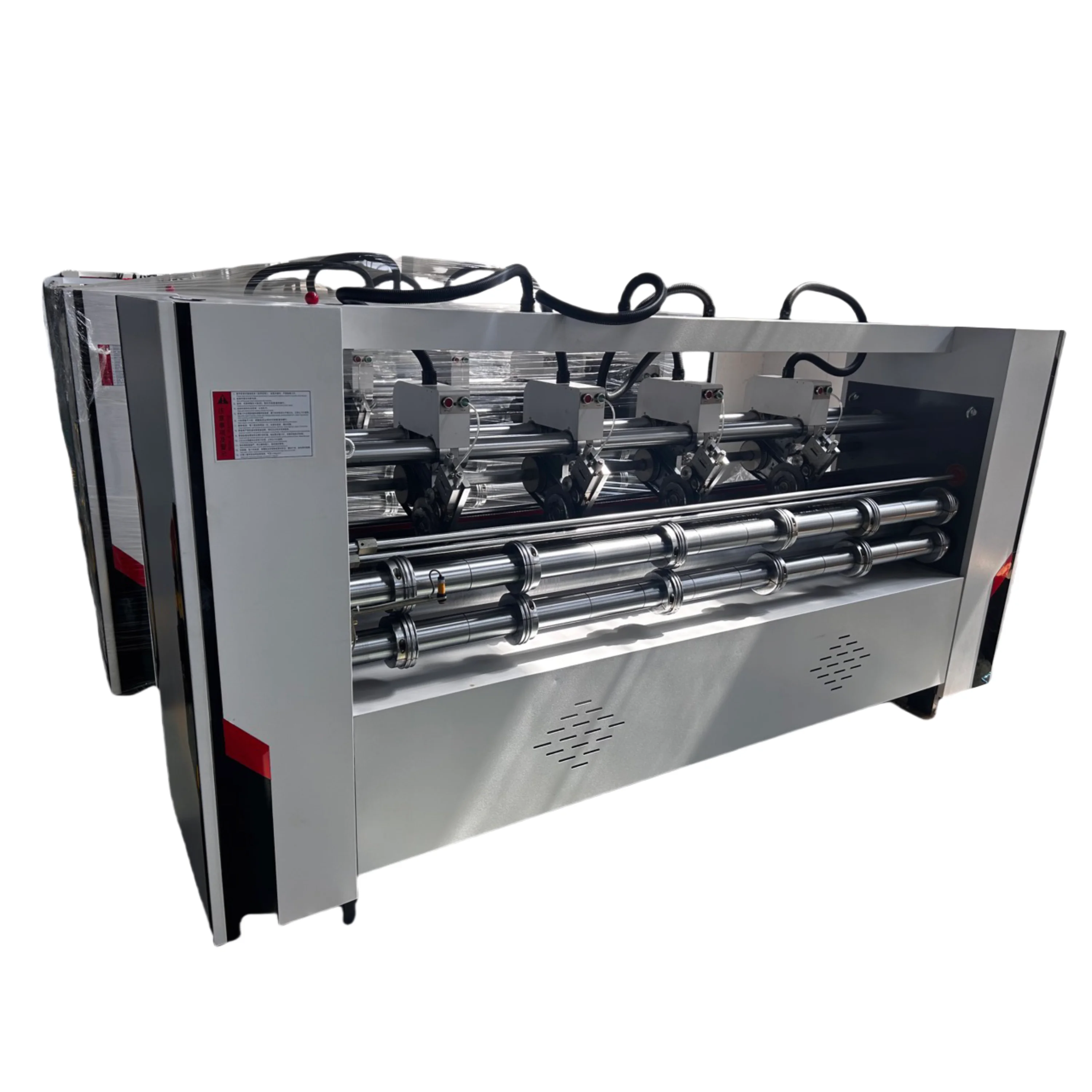 Thin blade knife corrugated paper board cardboard cutting machine