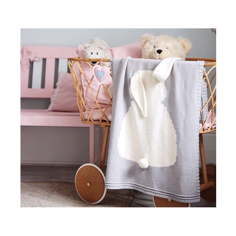 Factory Direct Supply New Sublimation Blankets Wholesale Trade Knitted Baby Blanket