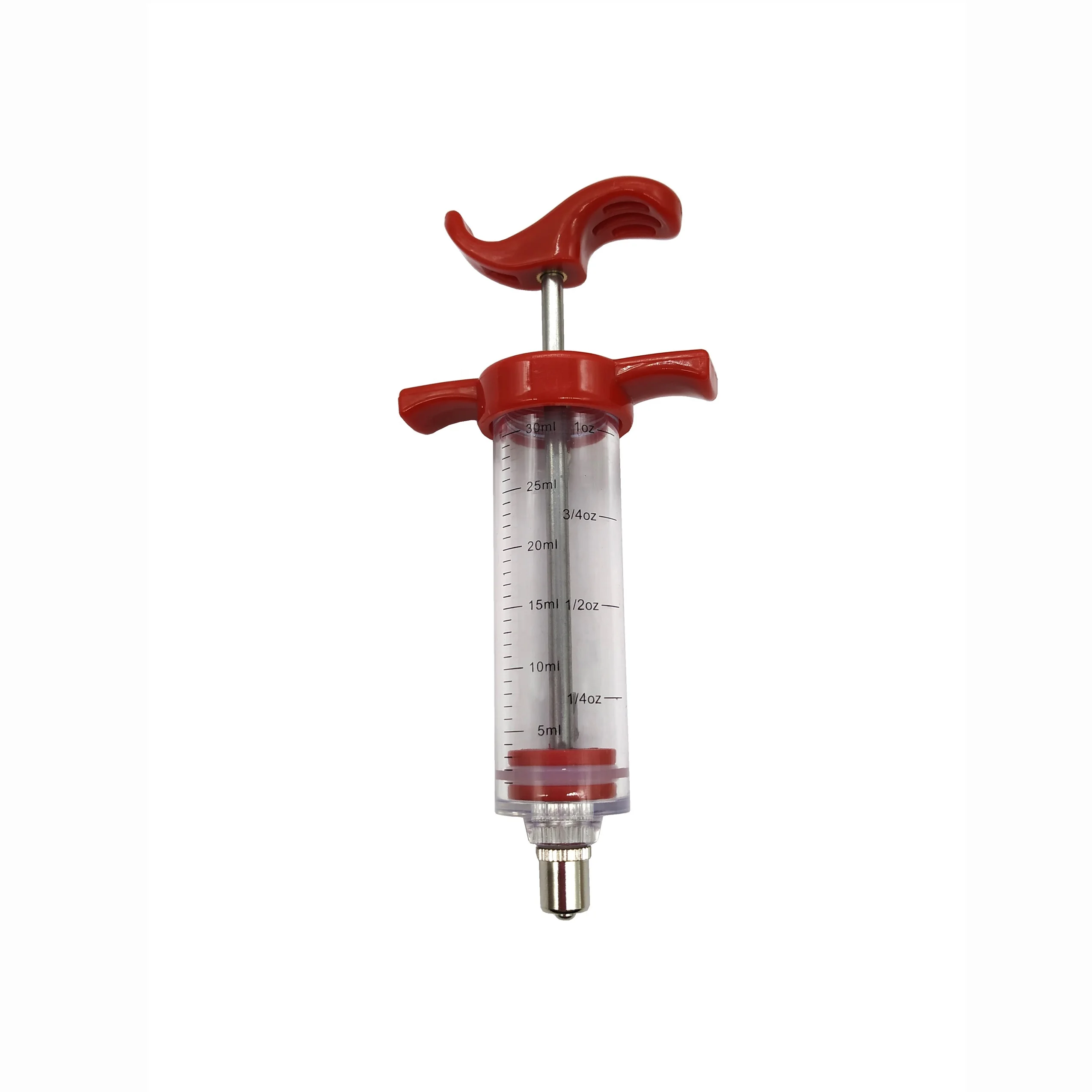 High quality stainless steel turkey 3 needle  2 brush set baster marinade injector set