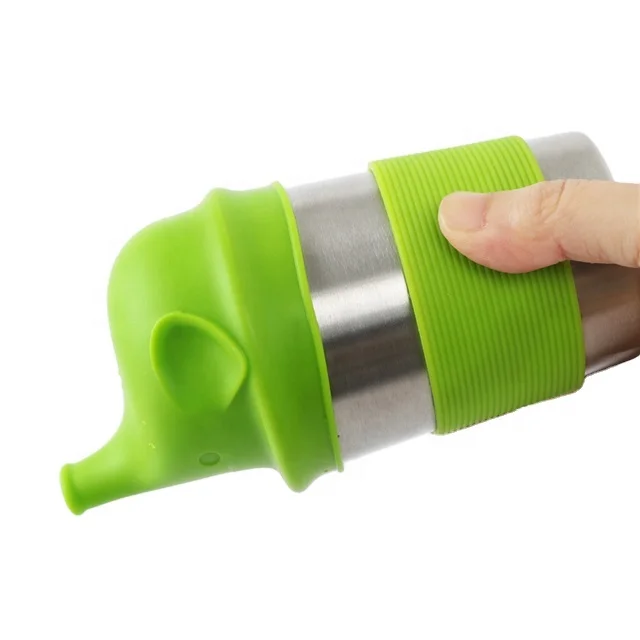 Герметичная Детская школьная кружка, кружка, чашка для детей, детская силиконовая чашка с крышкой, кружки из нержавеющей стали на заказ, питьевая вода