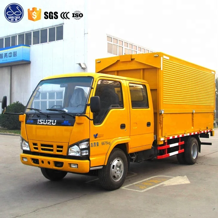 Light Weight Wing-Open Box Cargo Truck Box Van