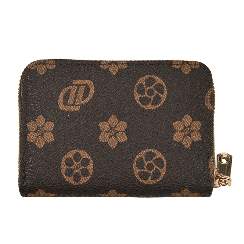 Fashion new leather credit card holder for men and women shielding RFID zipper organ card holder Large capacity card bag