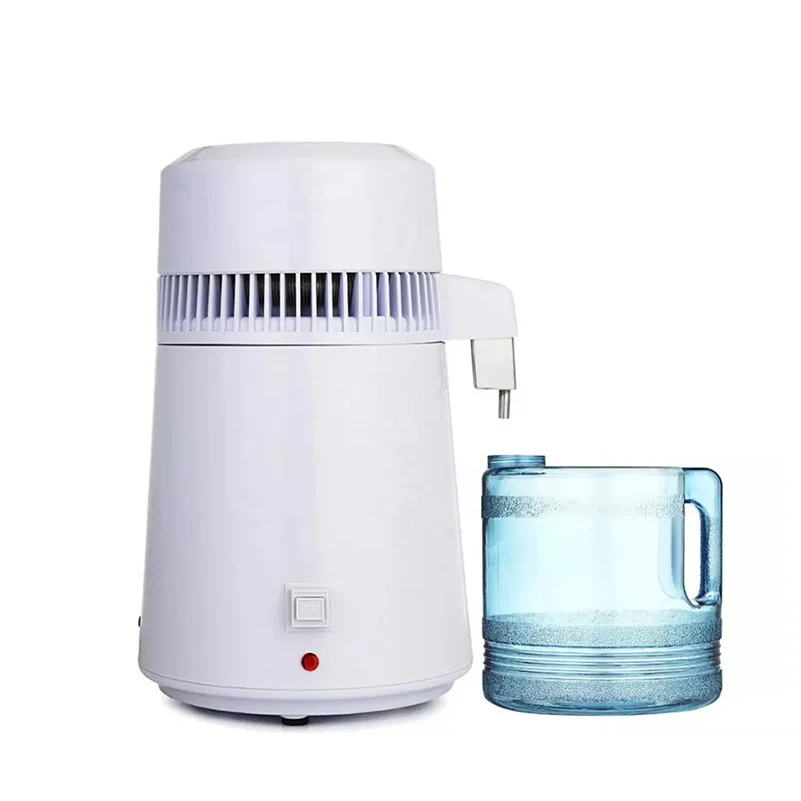 Water Distiller 4L 750W Purifier Pure Water Distiller Filters Water Distillation Internal Stainless Steel