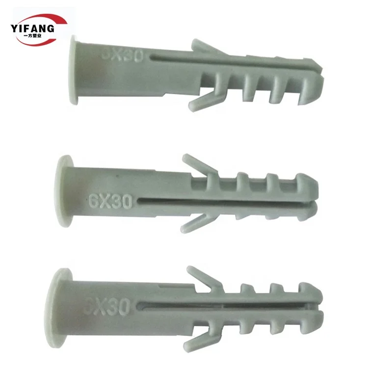 Heavy Duty PP Plastic Expand Shield Plugs Wall Plug Plastic Wall Anchor Plug