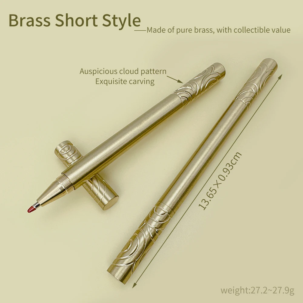SEAPEN Hot-sale Creative Chinese Style Golden Cudgel Metal Roller Pen for Business Gift Can Customized Logo