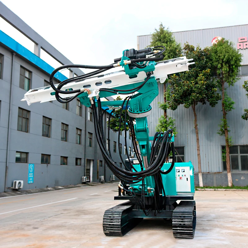 hongrun 360 degree tunnel drilling rig crawler hydraulic mining blasting drilling machine