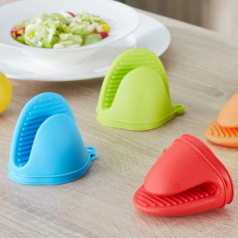 Wholesale hot sale Heat Resistant Anti Scald  Kitchen baking Thicken Thick anti scalding Oven Pinch Mitts