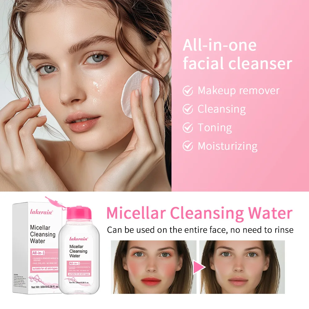 Micellar Makeup Remover Gentle Makeup Remover for eyes, lips and face cleansing water Makeup Remover