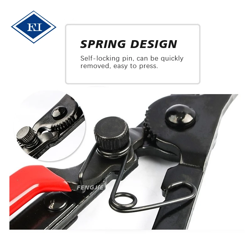 Car PSA Extra Long nose Exhaust Pipe C Clamp Removal Plier For Citroen Peugeot Renault