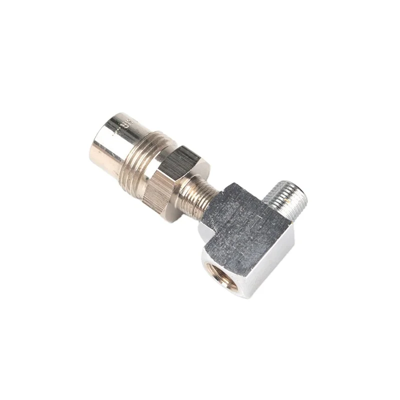 High Quality DISS Connector with Check Tee for Air Gas Adapter Oxygen Regulator Good Price Respiratory Equipments Accessories