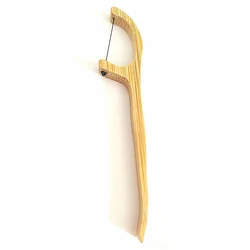 Bamboo Dental Floss Pick, Bamboo Floss Pick, Bamboo Floss
