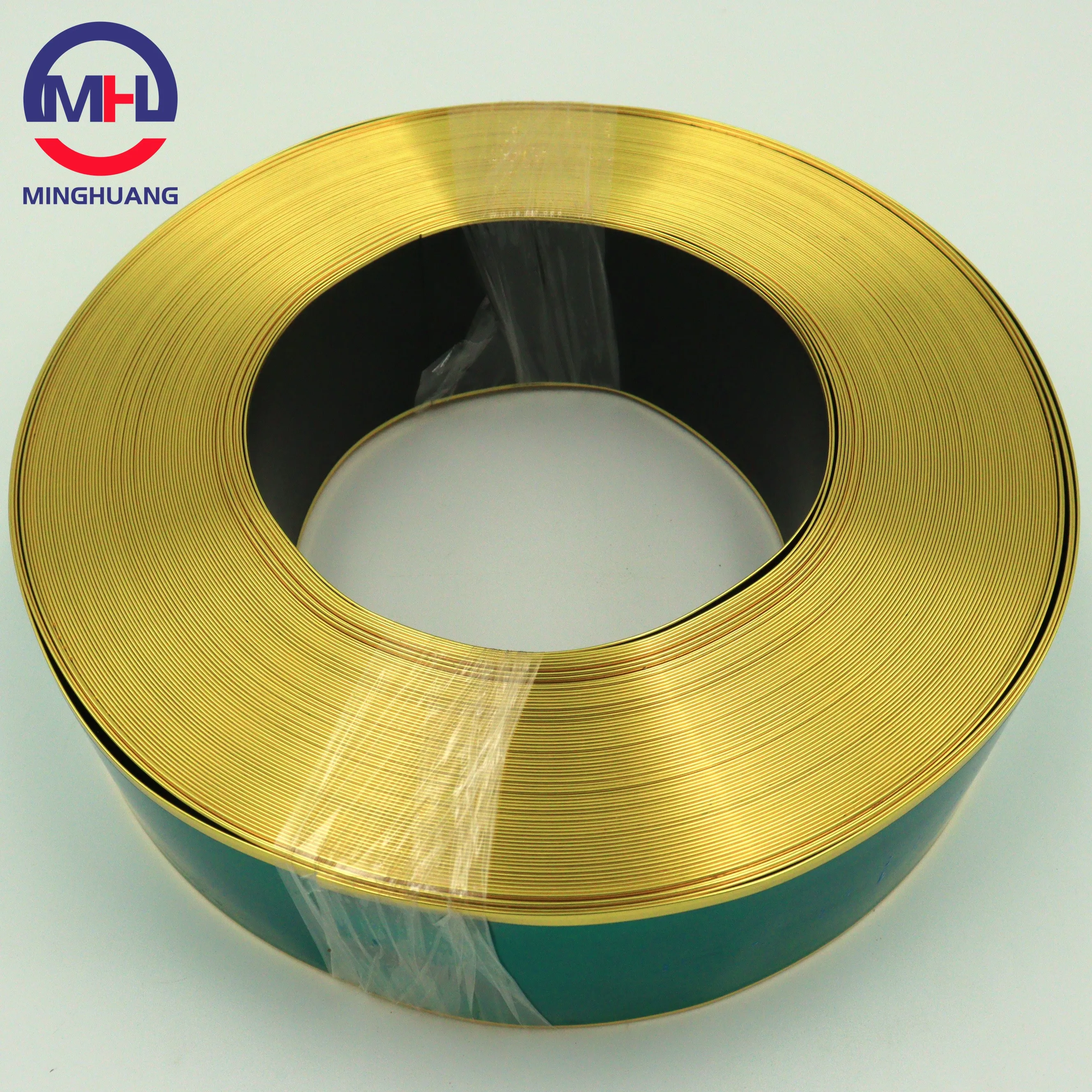 MH Furniture Hot Sale 50mm Width PVC Sofa Plastic Trim Strip Decorative Strip Edge Banding Gold Silver Adhesive Tape For Bedroom