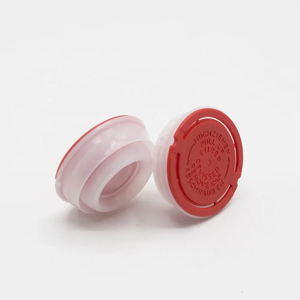Wholesale plastic spout cap tin press fit 32mm 42mm 50mm 57mm spout lid for oil tin can