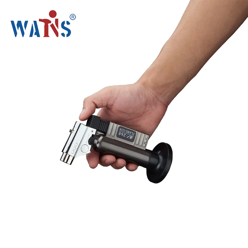 BS-260 portable refillable kitchen fire gun for high temperature steaks butane torch