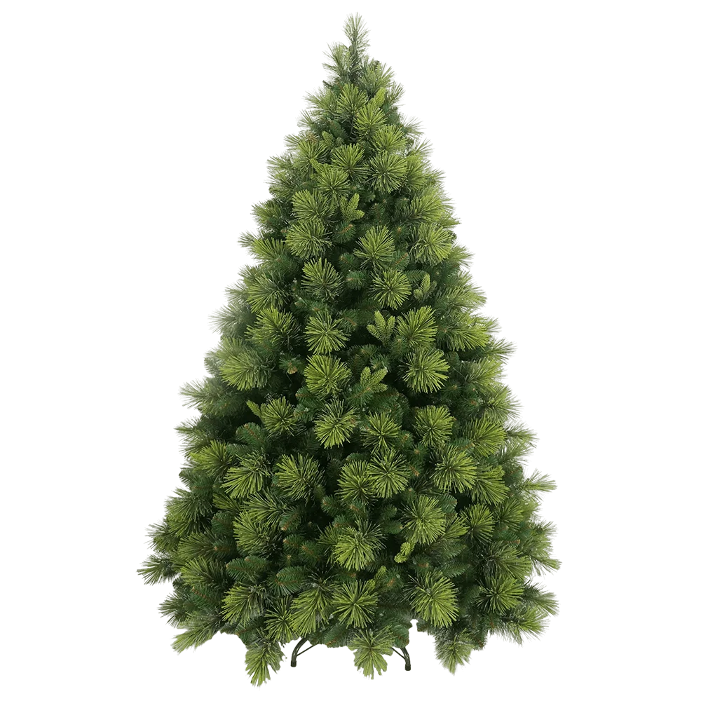 1450 наконечники искусственная твердая игла Смешанная ПВХ ПЭ 7 5 футов зеленая Рождественская елка для наружного внутреннего праздничного украшения