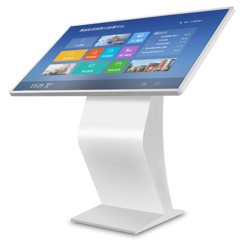 Wall Mount Android Digital Signage Smart LCD TV Display Menu Board Indoor PC Touch Screen for Advertising Display