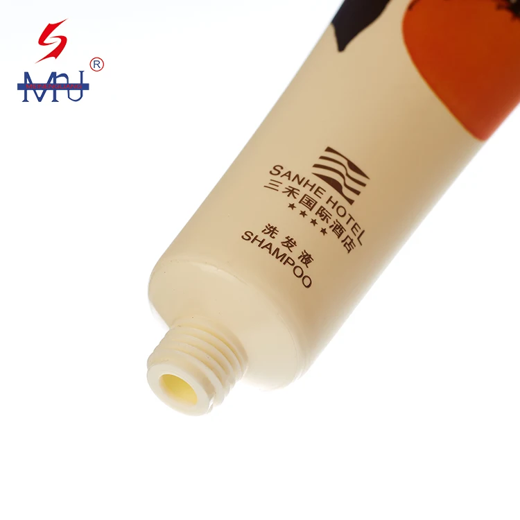 
Biodegradable Customized Cosmetic Packaging Squeeze Plastic Tube For Shower Gel 