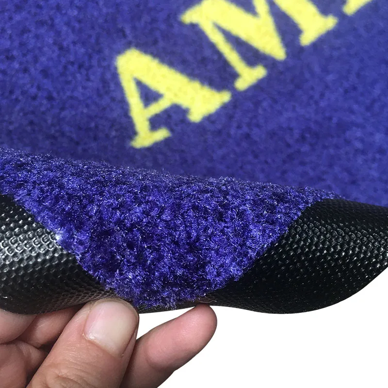 Non Slip Outdoor Indoor Front Floor 3d Rubber Custom Door mat