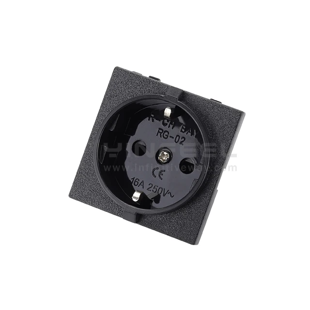 Schuko German Cabinet Mounted Socket Outlet Model No. IF-DES-50N