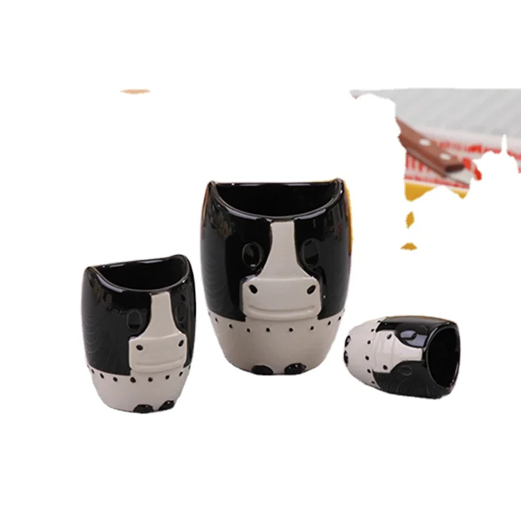 Custom Cartoon Design coffee Printing 3d Animal Ceramic Mug
