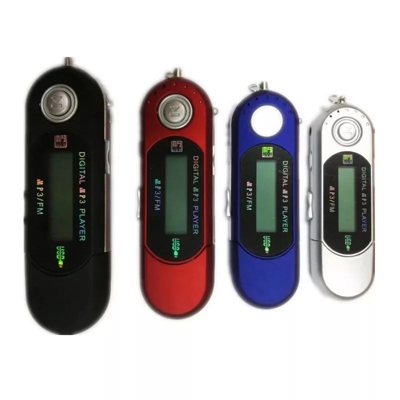 Digital MP3 Player with FM Radio USB Flash Drive Portable Audio WMA Sound Voice Recorder Recording LCD Screen