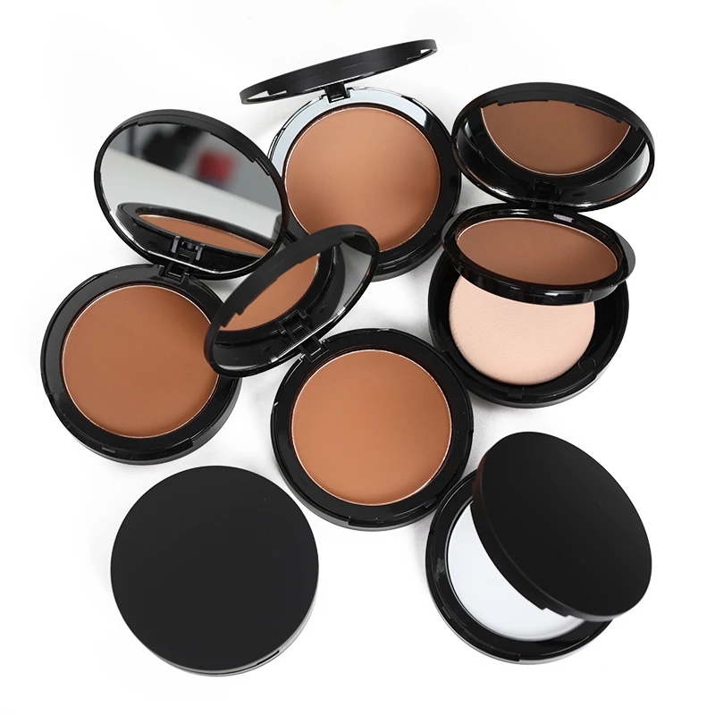 Beauty Pressed Powder Foundations And Face Powders Palette Vegan Waterproof Foundation Setting Pressed Powder