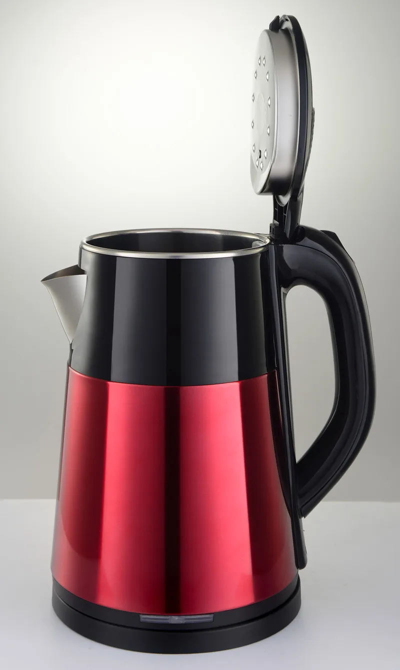 Color double-layer stainless steel electric kettle household hotel electric kettle 2.0L high-quality kettle
