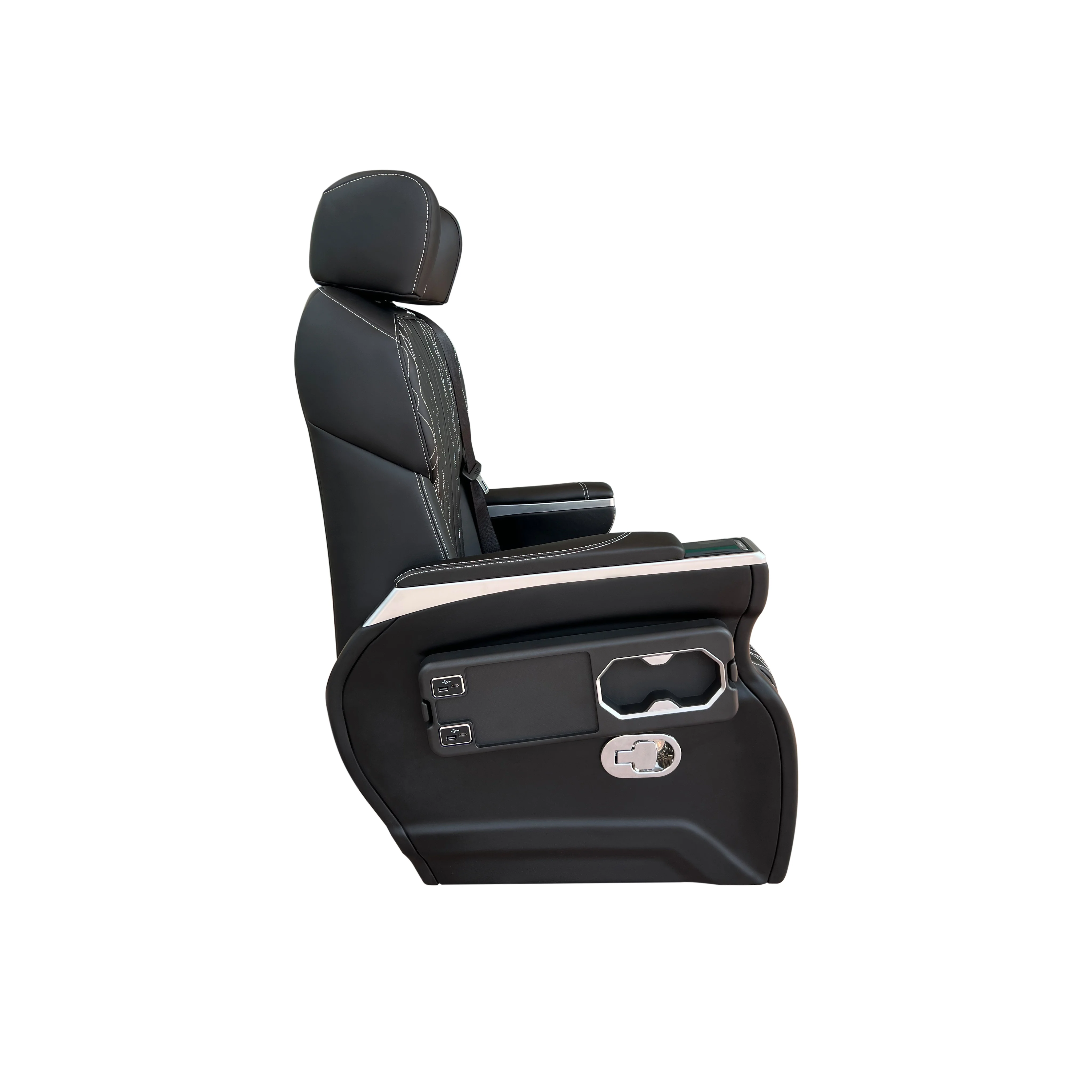 ST-HD VIP MPV captain seat for Car  luxury Auto aviation seat with small cup tray cup holder for Toyota Alphard