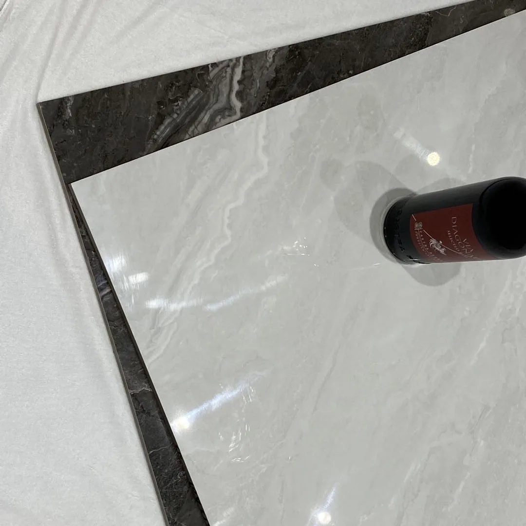 Cheap Price Grey Marble polished Glazed Porcelain Tiles China Hot Design Wholesale Bathroom Tiles