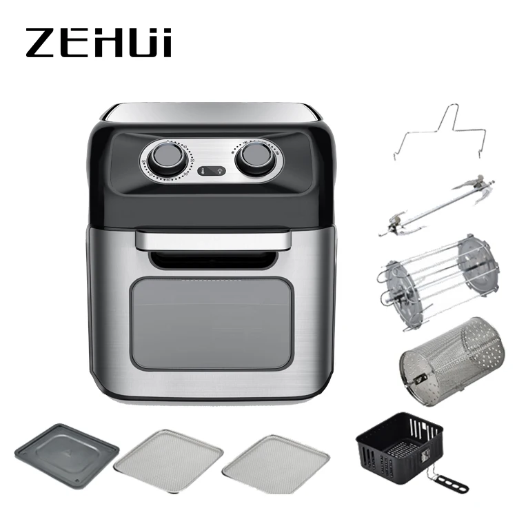 Household 12L capacity  High Quality New Style Design Mechanical  Home Air Fryer ovens