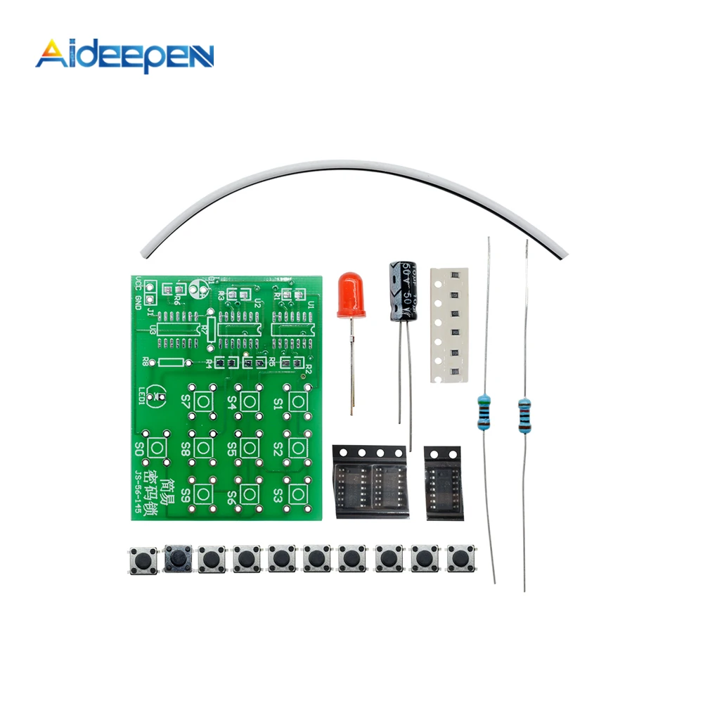 Multi-function electronic code lock circuit kit electronic skills competition electronic principle student training learning DIY