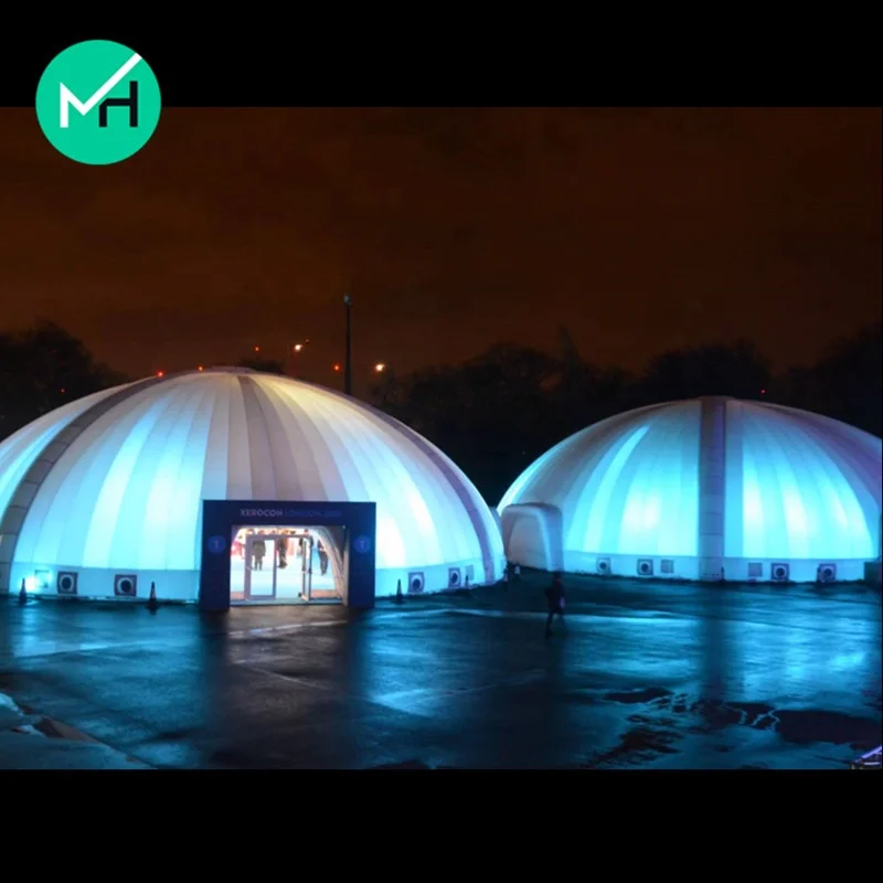 Новый дизайн, дешевая Большая Надувная купольная палатка igloo, круглая палатка для вечеринки, распродажа