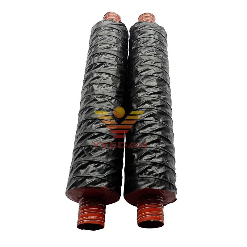 Wire flame retardant Thermal Insulation silicon steam hose
