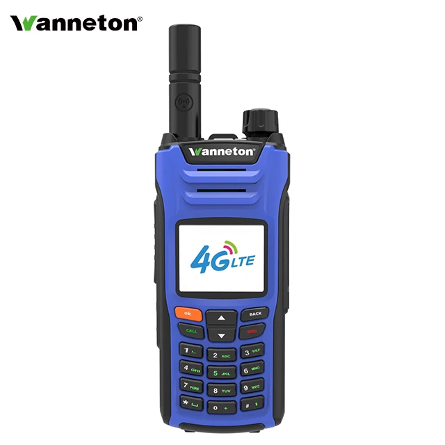 4G PoC радио беспроводная рация SIM-карта LTE батарея 6800 мАч Wi-Fi