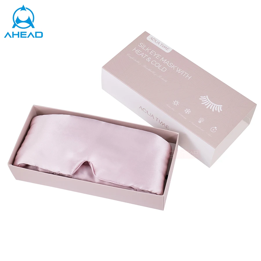 Wholesale Latest Sleeping Silk Eye Mask Cold Therapy Eye Mask Heated Eye Mask 5-Speed Temperature Control And 5-Speed Timing
