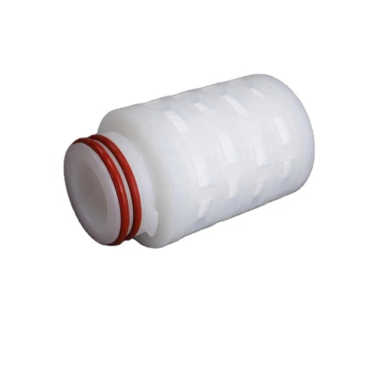 2.5inch PES Membrane Junior Filter Cartridge removal from 0.1 um to 50 um for Small sterile filtration in air and liquids