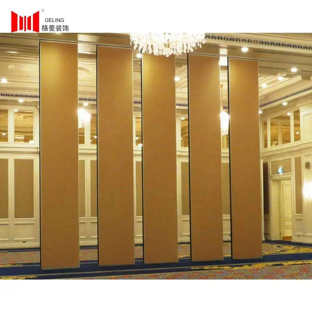 Movable Door Hotel Removable Partition Movable Partition System Banquet Hall Temporary Collapsible Wall Mobile Wall Partitions