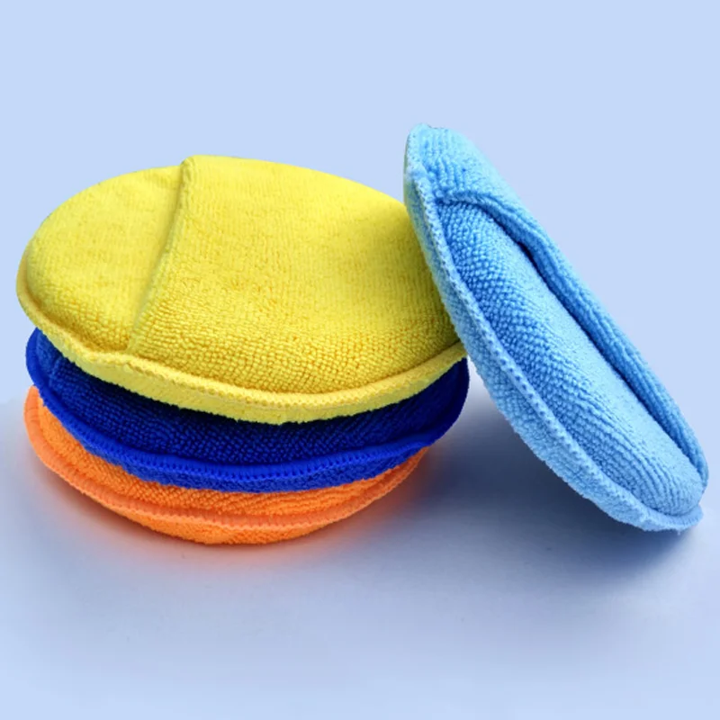 Microfiber Car Wash Sponge Wax Pad