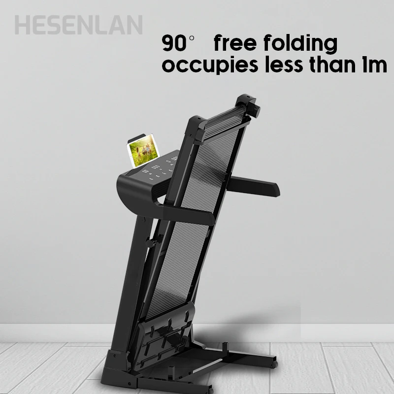 Hesenlan Gym Health Fitness Equipment Auto Incline Treadmills For Sale Foldable Running Electric Treadmill Machine