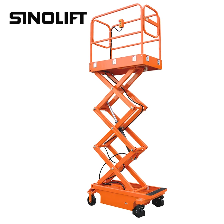 Sinolift SJY Mini Electric Lifting Platform for Moving and Electric Lifting