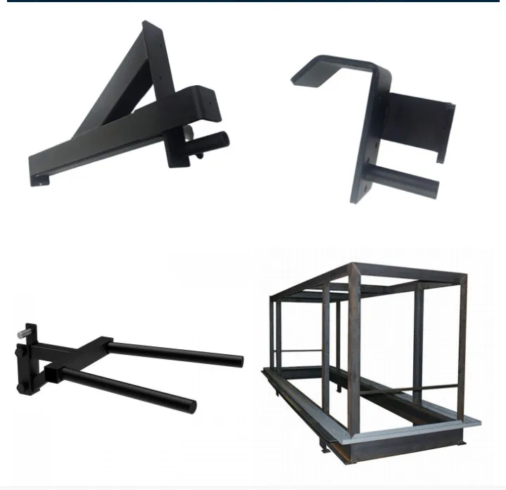 Factory custom sheet metal fabrication service steel sheet and tube  welding and fabrication fitness equipment parts