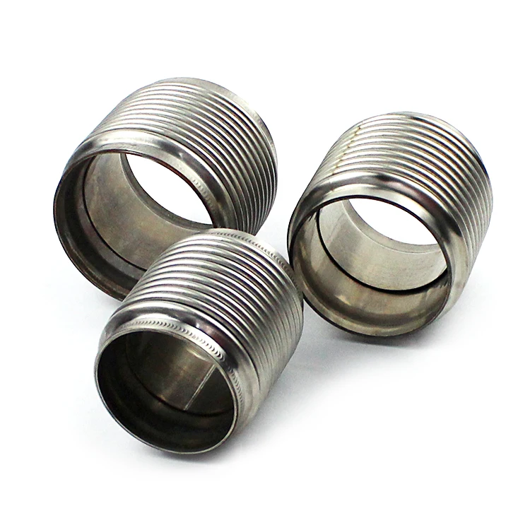 Custom 2-5inch stainless steel interlock stainless steel flex pipe exhaust downpipe flex pipe