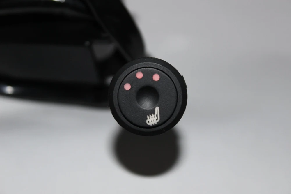 12v Hi-Mid-Low-Off switch carbon fiber car seat heater 3 settings