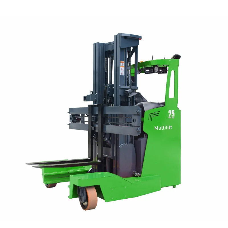 Battery Forklift Reach Forklift Truck Seated 2 Ton 2.5 Ton 4 Way Electric Reach Truck With 3m Lifting Height