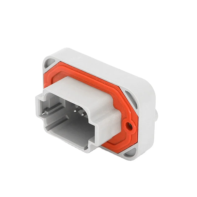 DT15-08PA 8 pin male Deutsch dt series automotive waterproof connector DT15 PCB Mount Header
