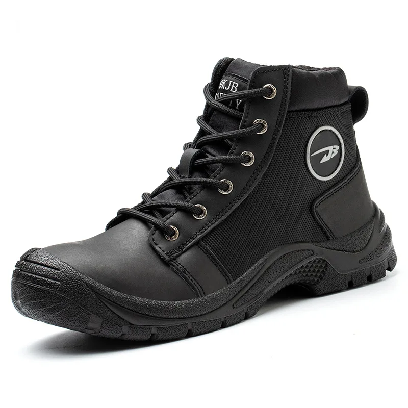 BOYA Industrial Hot Selling Genuine Leather Protective Footwear CE S3 Safety Shoe for each season
